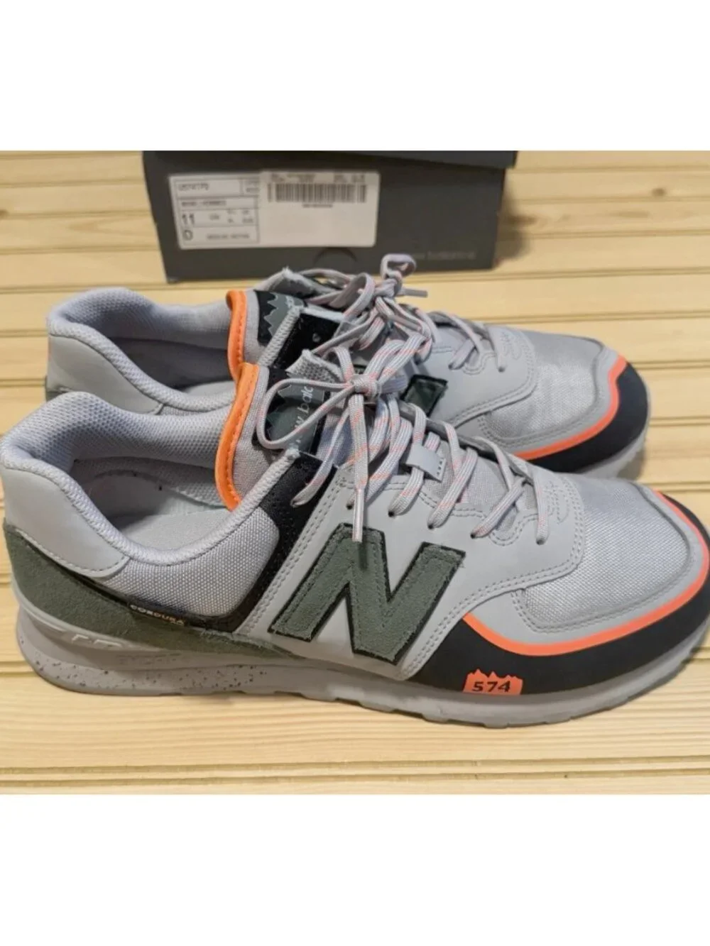 New Balance 574 Sneakers! 11 Rain Cloud Dynomite Version CORDURA FABRIC U574TP2